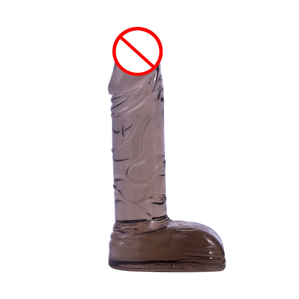Mini simulated small penis, small steel cannon penis, simulated dildo, crystal material sex products factory