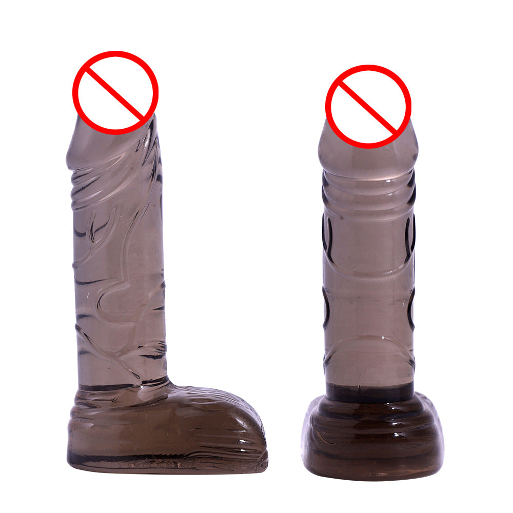 Mini simulated small penis, small steel cannon penis, simulated dildo, crystal material sex products factory