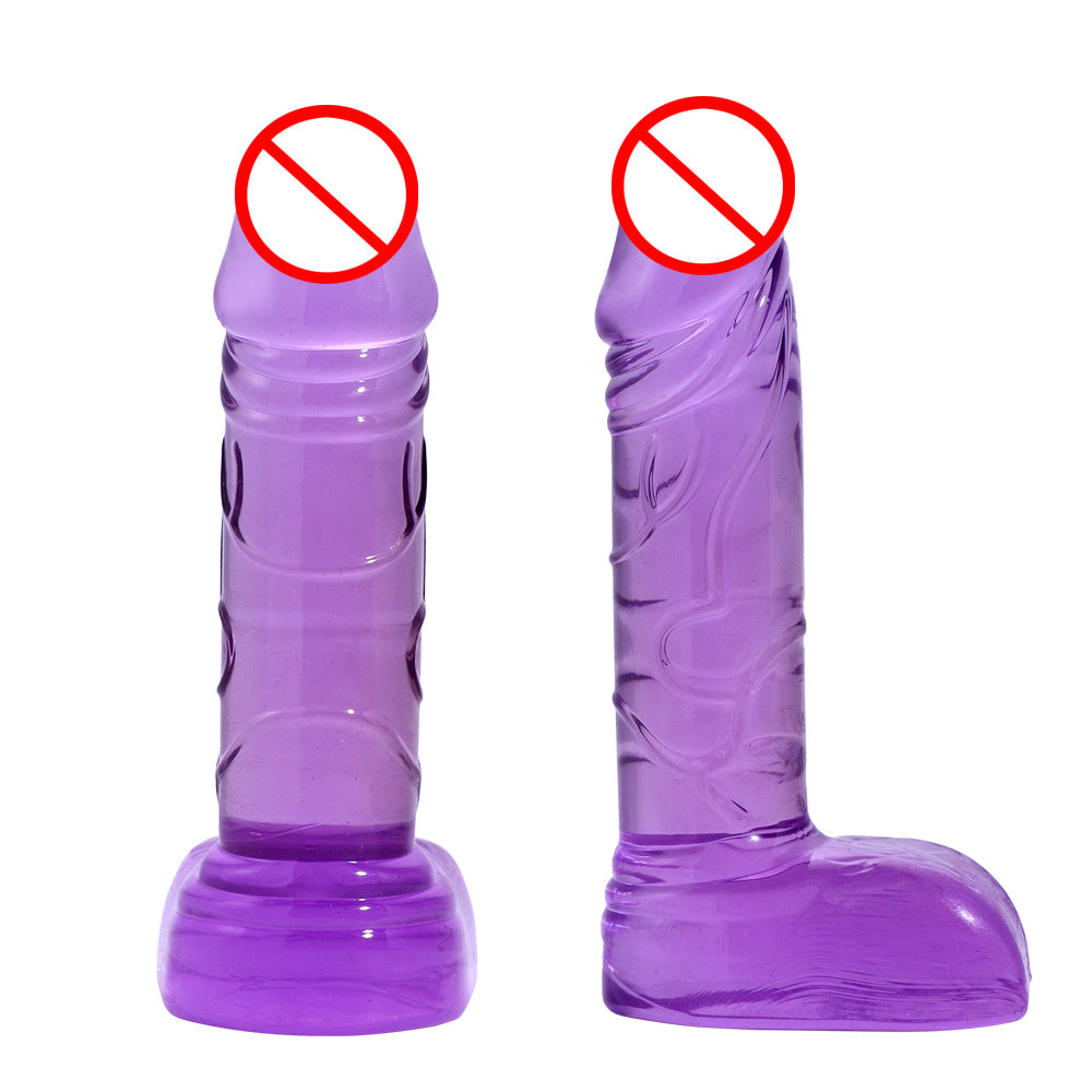 Mini simulated small penis, small steel cannon penis, simulated dildo, crystal material sex products factory