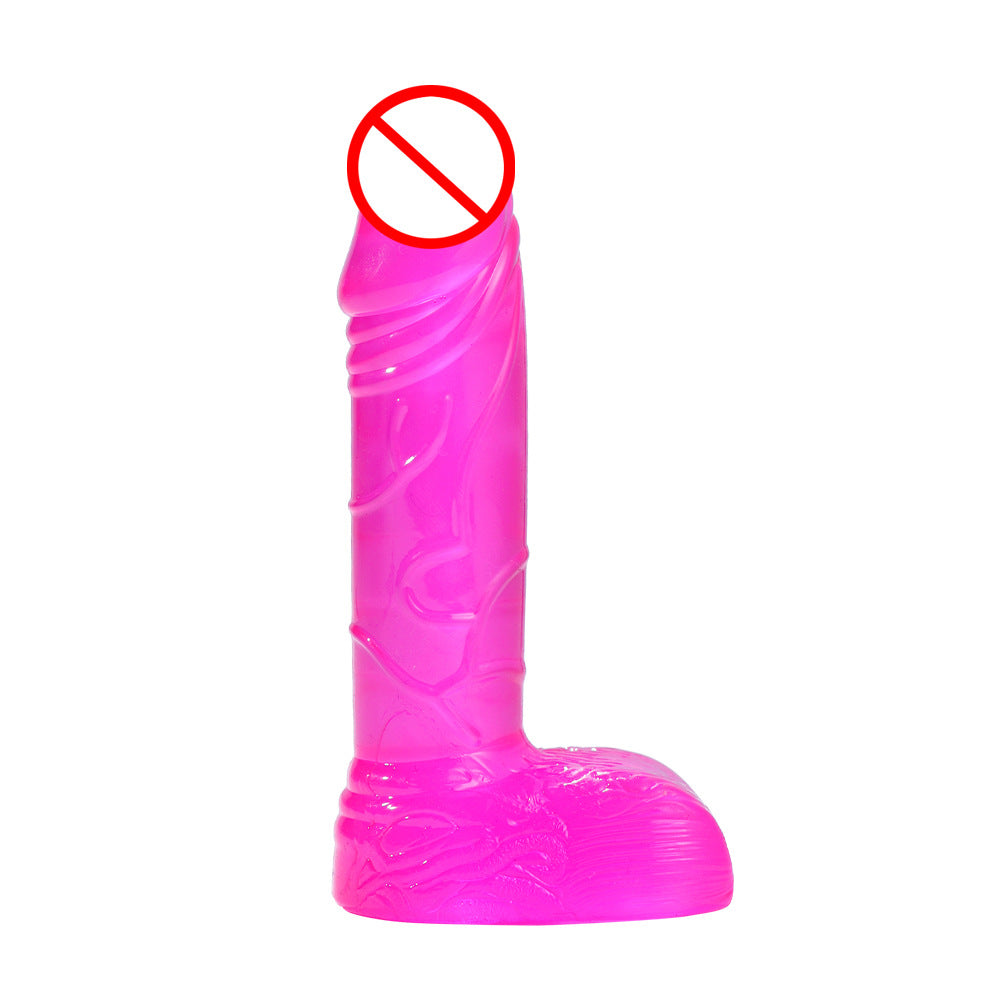 Mini simulated small penis, small steel cannon penis, simulated dildo, crystal material sex products factory