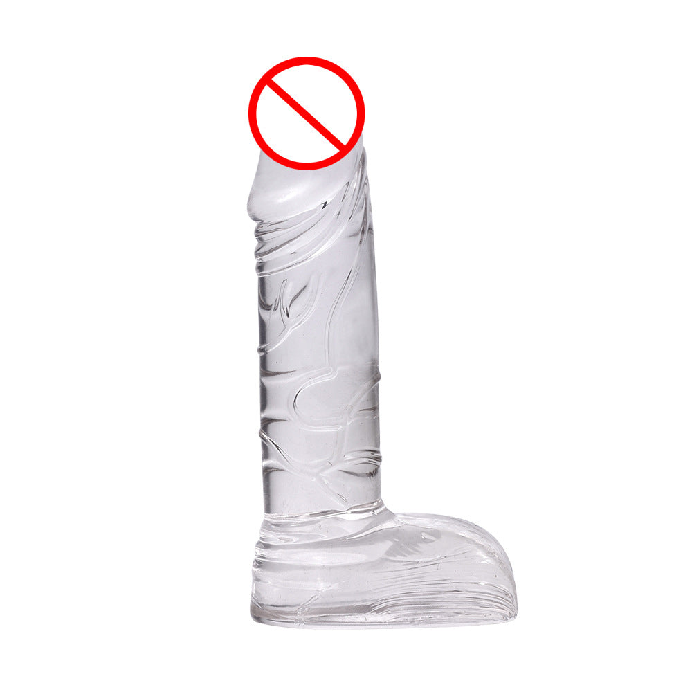 Mini simulated small penis, small steel cannon penis, simulated dildo, crystal material sex products factory