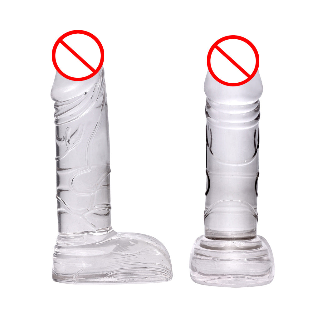 Mini simulated small penis, small steel cannon penis, simulated dildo, crystal material sex products factory