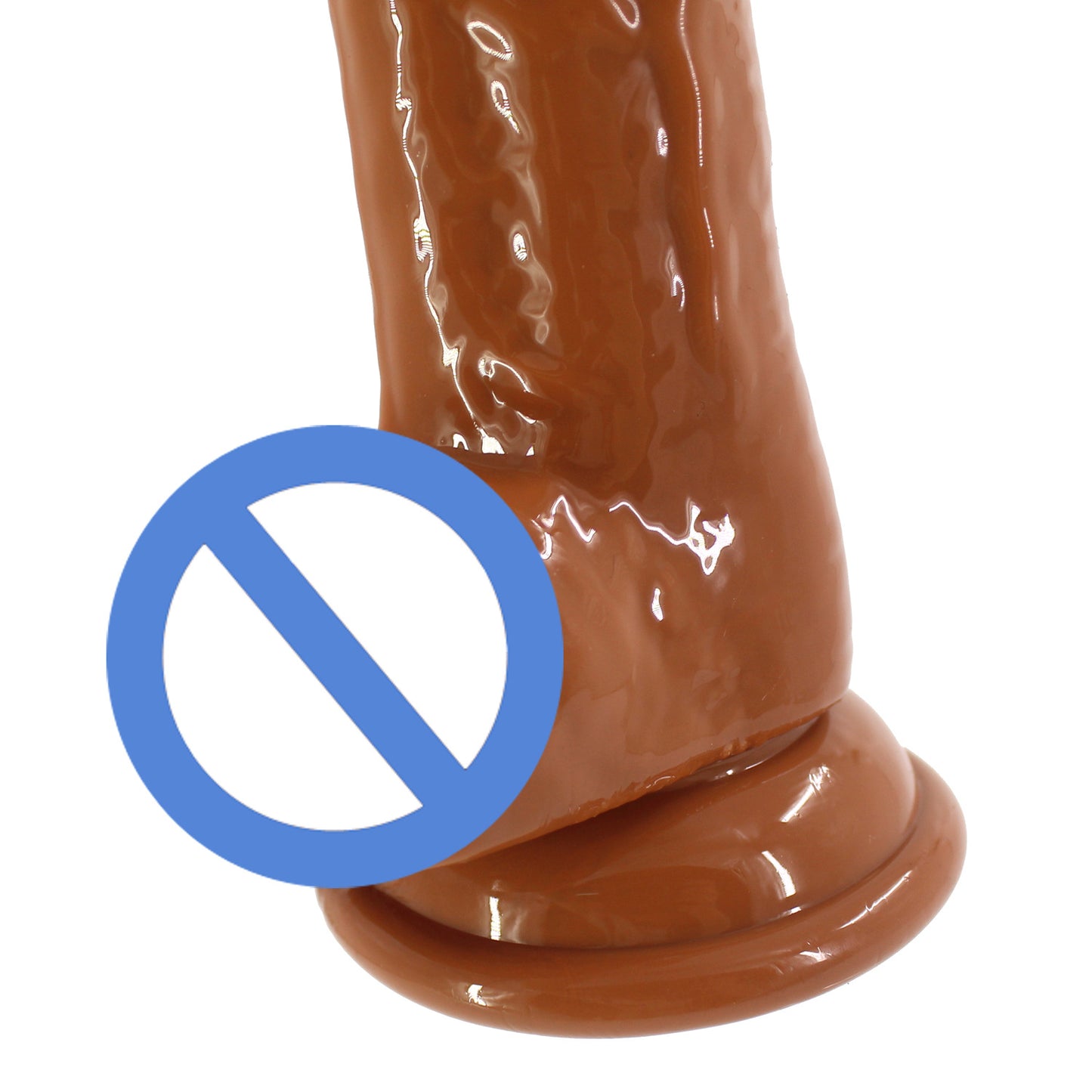 With suction cup female masturbation simulation penis oversized super thick dildo JJ crystal transparent color adult products factory