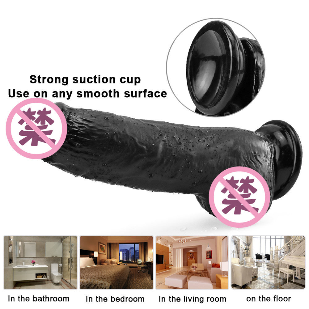 032 pointed emperor simulated penis, small glans, big body, fake penis, female masturbator, adult sex products AV stick