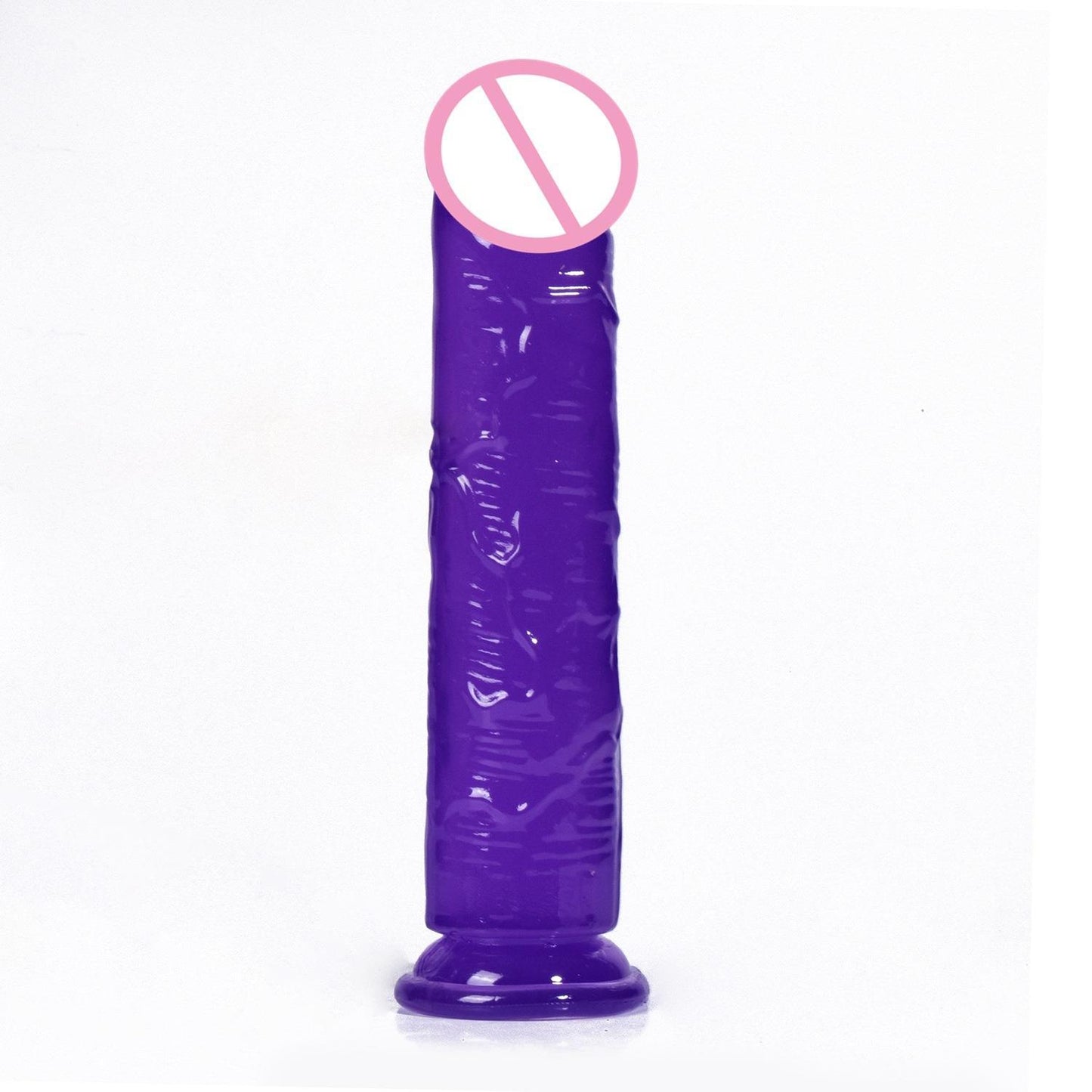 Cross-border hot sale Transparent crystal simulated penis Female dildo Egg-free penis Anal plug Masturbator Adult products