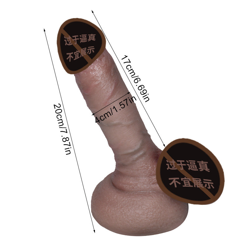Liquid silicone dildo soft meat simulation dildo G-spot adult products female masturbator sex products dildo