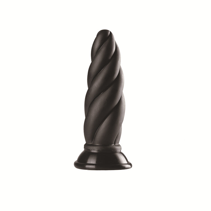 Adult sex products factory female masturbator simulation solid dildo manual suction cup anal plug B016 wholesale