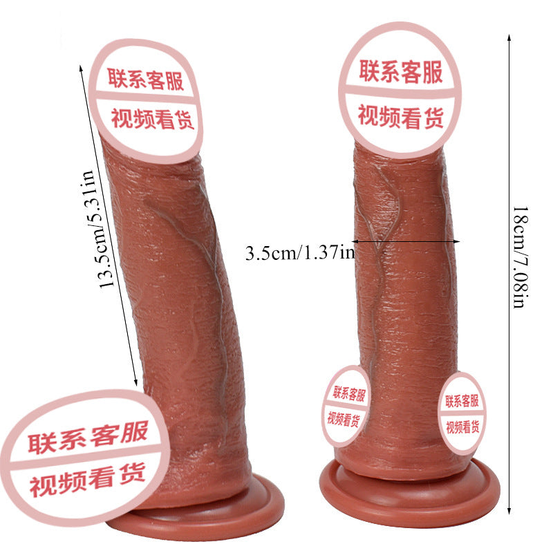 Liquid silicone dildo soft meat simulation dildo G-spot adult products female masturbator sex products dildo