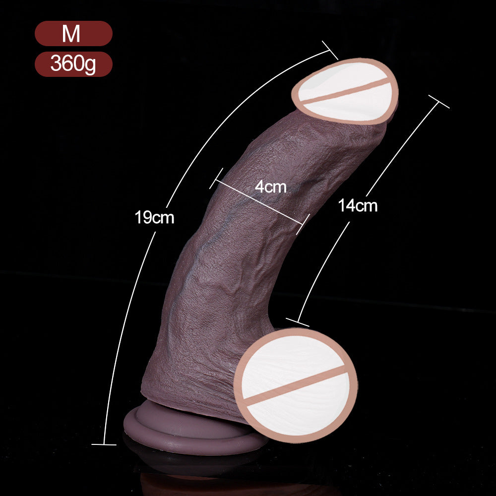 A variety of silicone penis female gun machine cross-border simulation dildo female masturbator adult sex toys factory