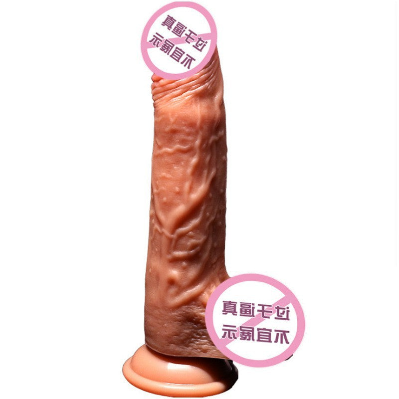 Cross-border dildo Roman electric simulation penis with suction cup multi-frequency vibration female masturbator gun sex products