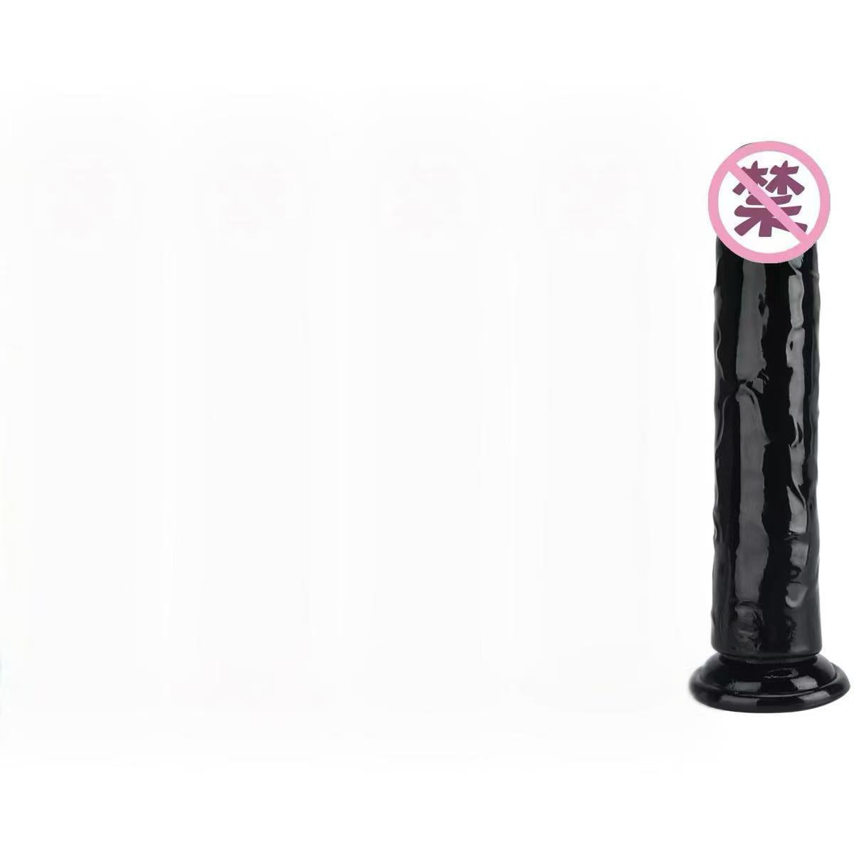 Color transparent simulated penis realistic fake penis anal plug female masturbation appliance female adult sex toys batch