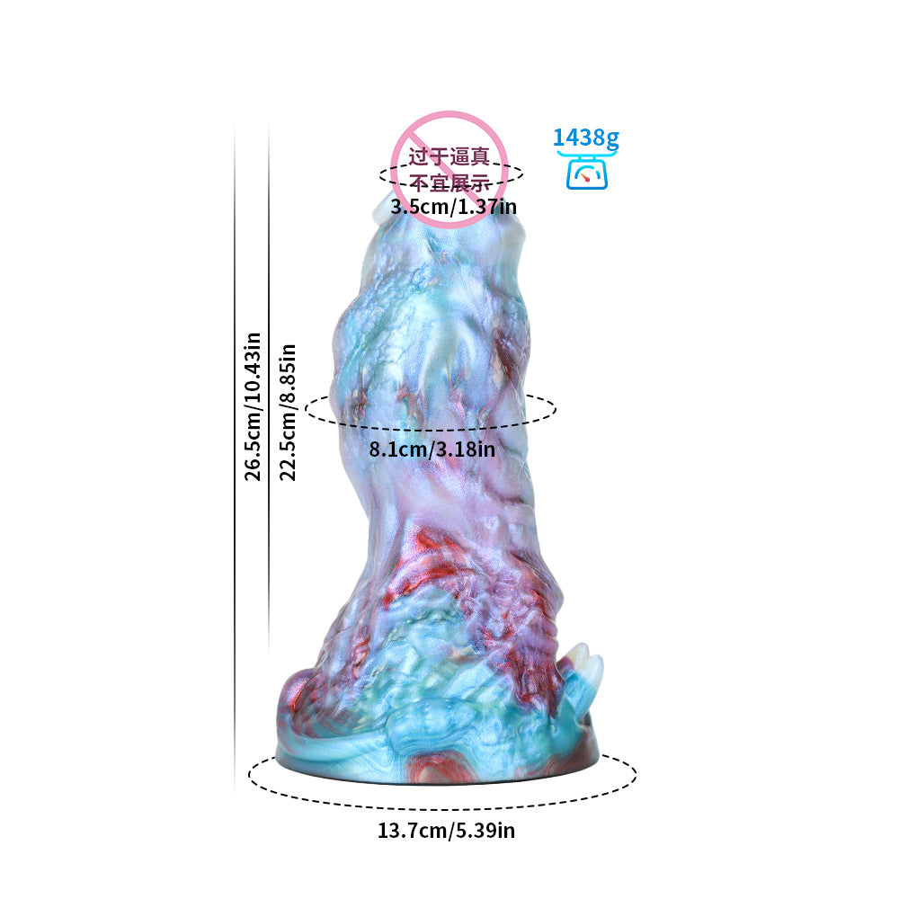 Special-shaped penis soft meat realistic, phantom dragon dildo sm training sex toys, female masturbator adult products