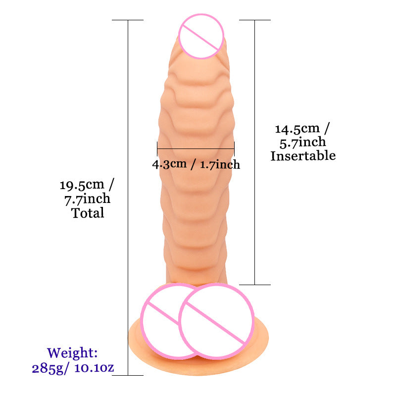 Dinosaur scales animal simulation penis suction cup special-shaped dildo male and female masturbator dildo sex toys
