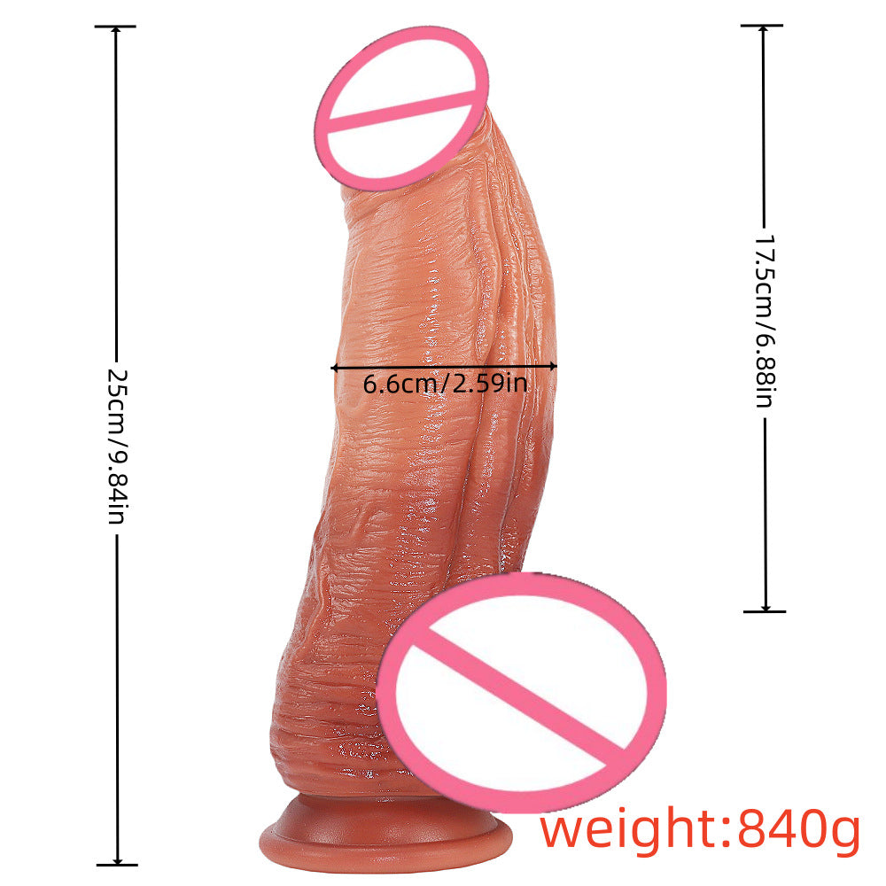 silicone gradual change simulation penis extra large soft thick long dildo female big chicken brother adult products