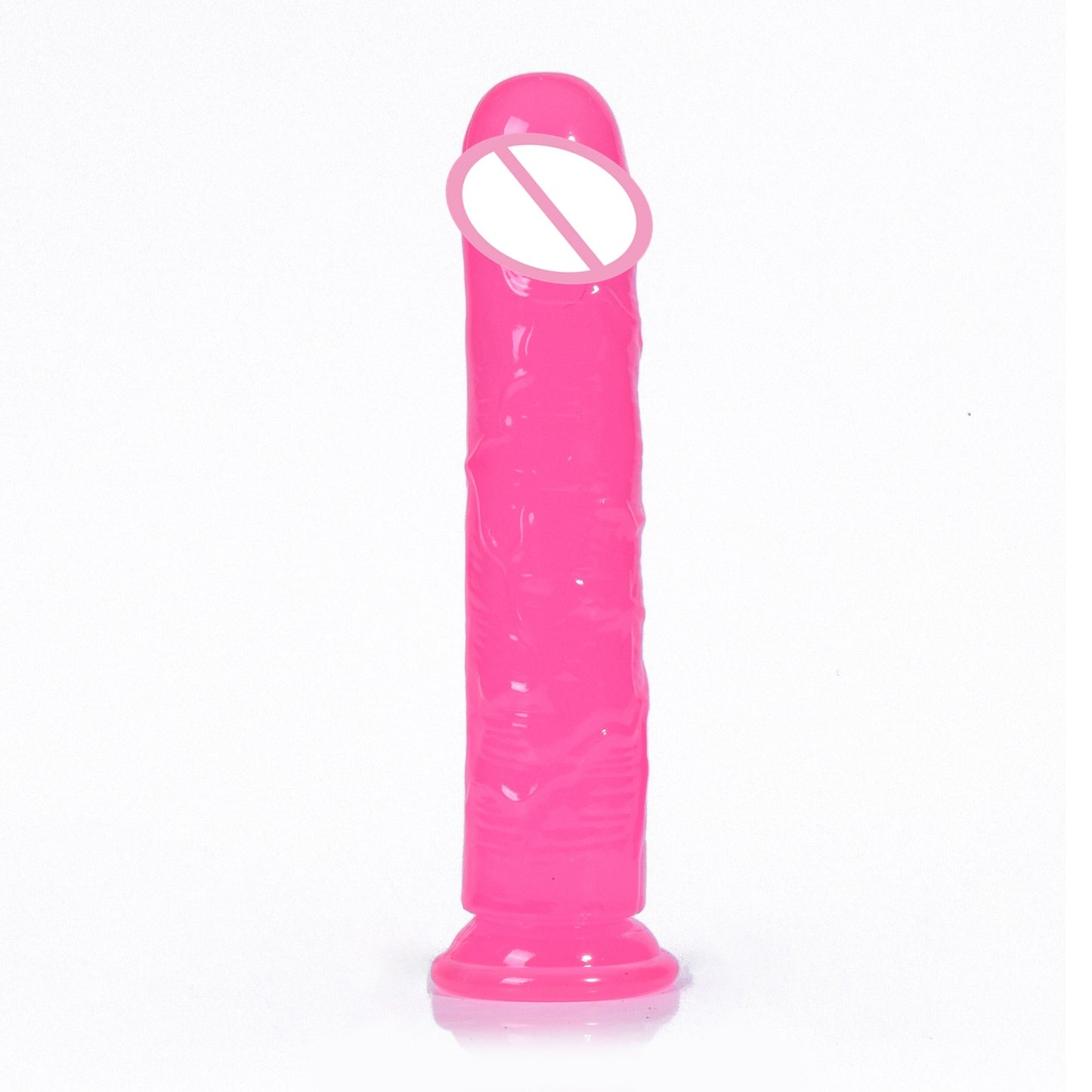 Cross-border hot sale Transparent crystal simulated penis Female dildo Egg-free penis Anal plug Masturbator Adult products