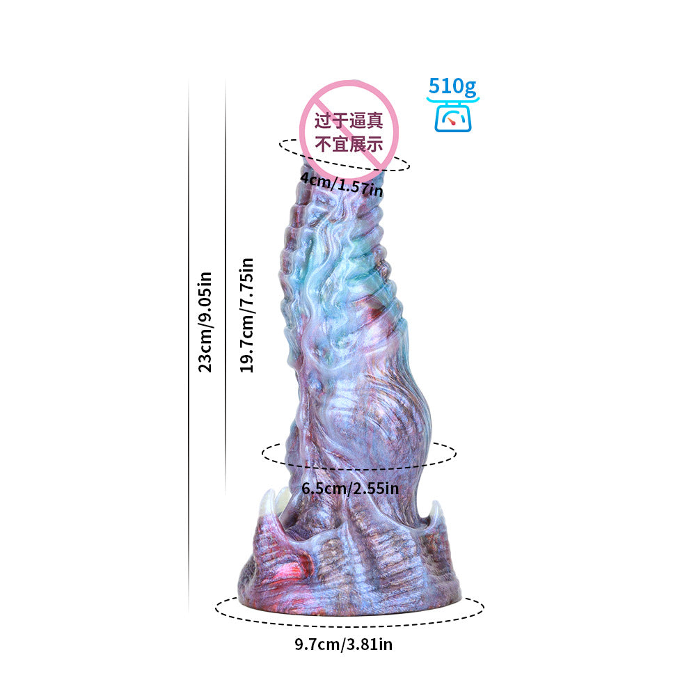 Special-shaped penis soft meat realistic, phantom dragon dildo sm training sex toys, female masturbator adult products