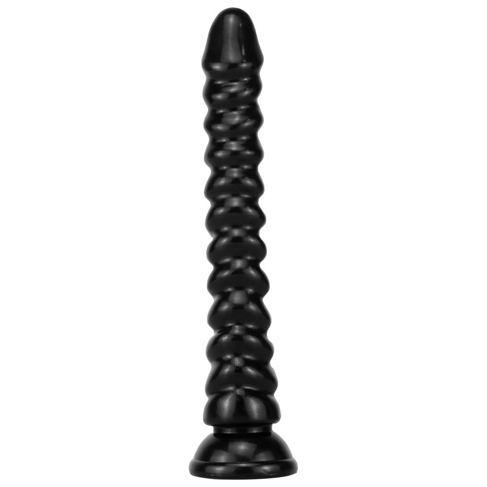Big dragon scale black slender simulated penis suction cup simulated dildo big penis female masturbator adult products