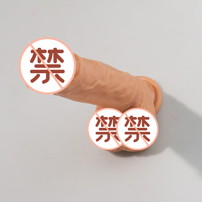 Keel penis simulation dildo can be shaped female masturbator super soft super thick oversized adult sex products