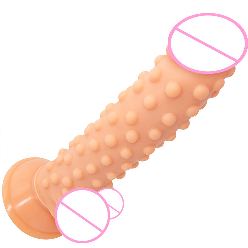 PVC penis alternative special-shaped transparent anal plug backyard G-spot female dildo gay masturbation stick simulation dildo