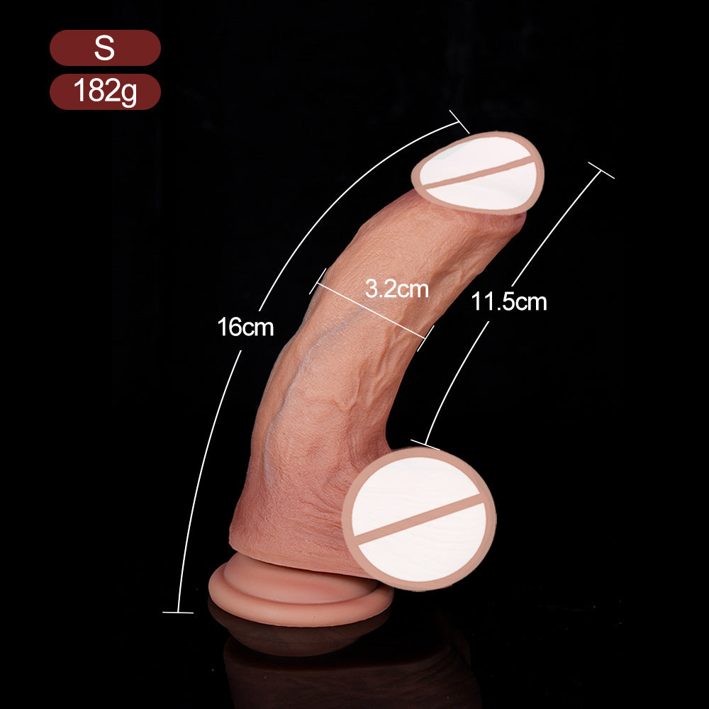 A variety of silicone penis female gun machine cross-border simulation dildo female masturbator adult sex toys factory