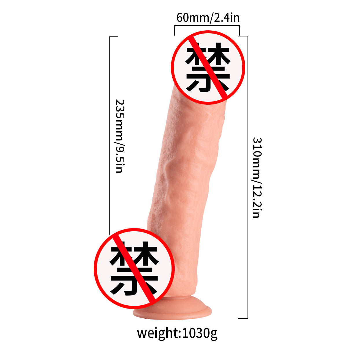 Adult sex products factory women's fun simulation solid dildo manual suction cup penis B010 wholesale