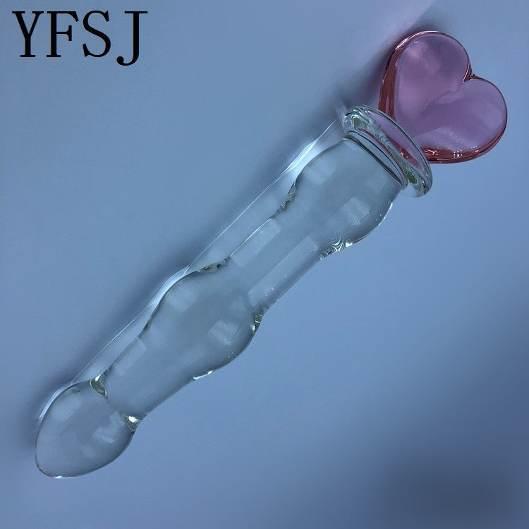 Female sex toys, massage stick, dildo, backyard, anal plug, masturbator, simulated crystal penis, adult toys.