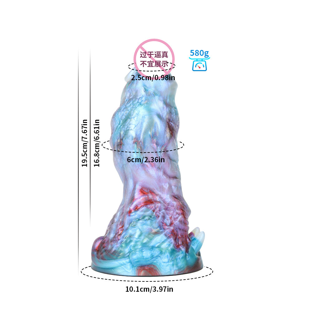Special-shaped penis soft meat realistic, phantom dragon dildo sm training sex toys, female masturbator adult products