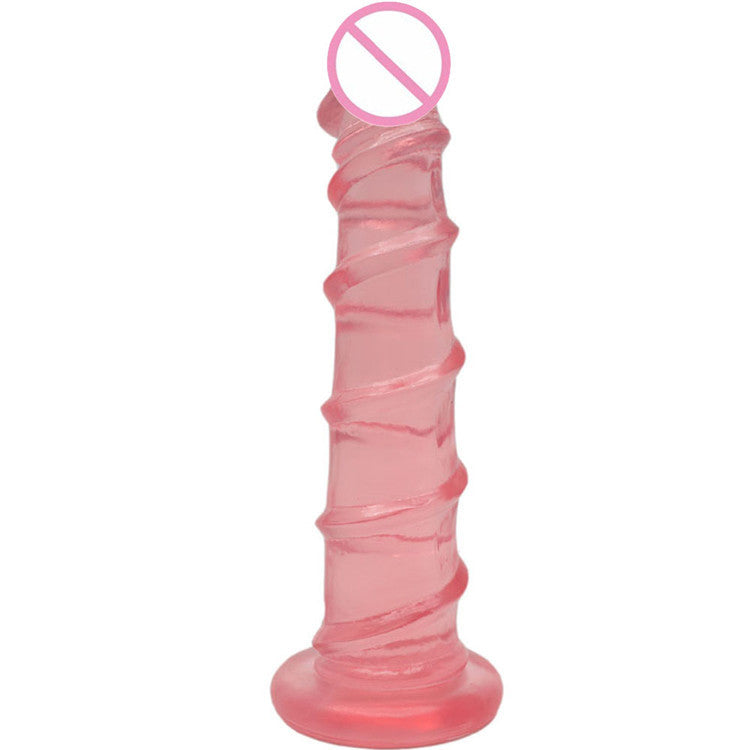 WOS manufacturers wholesale manual soft meat masturbation transparent simulation penis dildo flirting foreign trade sex products