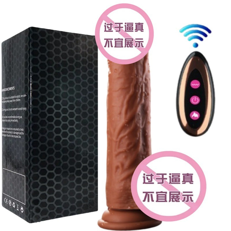 Russia Rome Julius Caesar simulated penis cannon king vibration rocking remote control dildo vibrating rod factory