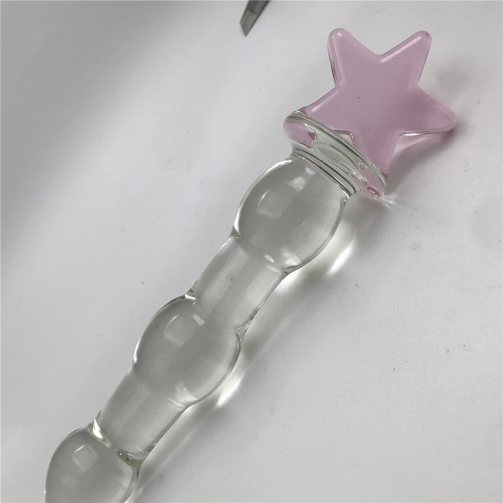 Female sex toys, massage stick, dildo, backyard, anal plug, masturbator, simulated crystal penis, adult toys.