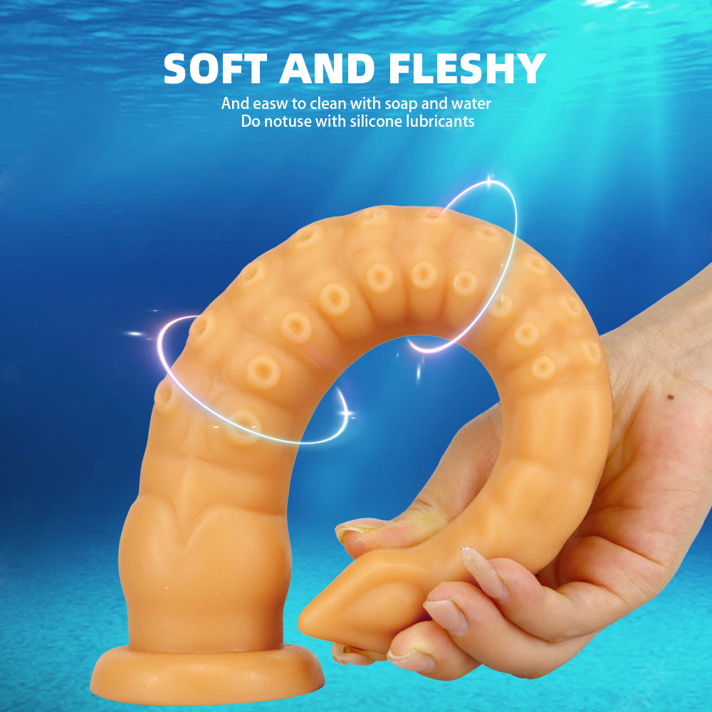 Abyss tentacle female masturbator special-shaped simulation penis dildo soft octopus anal plug anal strip super long