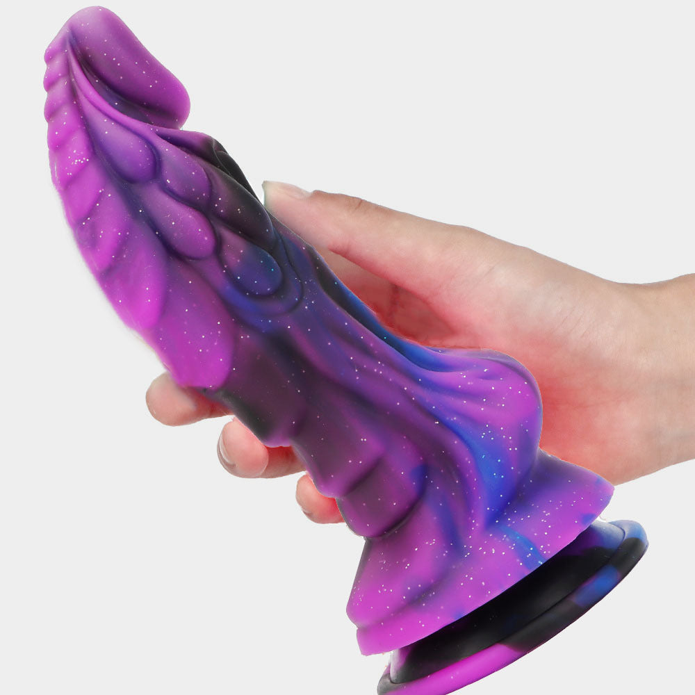 explosion multi-specification liquid silicone mixed color penis simulation special-shaped anal plug dildo female products wholesale