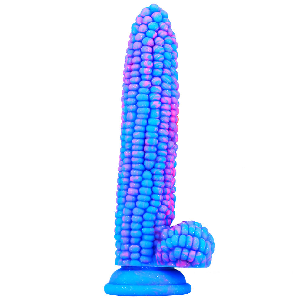 Corn silicone penis anal plug fruit vegetable penis simulation big dildo adult products female adult products