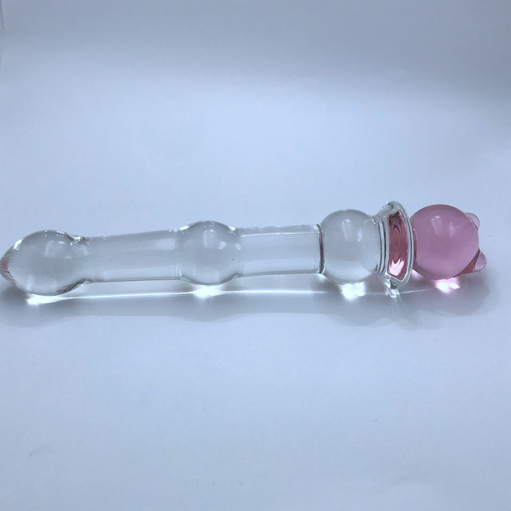 Female sex toys, massage stick, dildo, backyard, anal plug, masturbator, simulated crystal penis, adult toys.