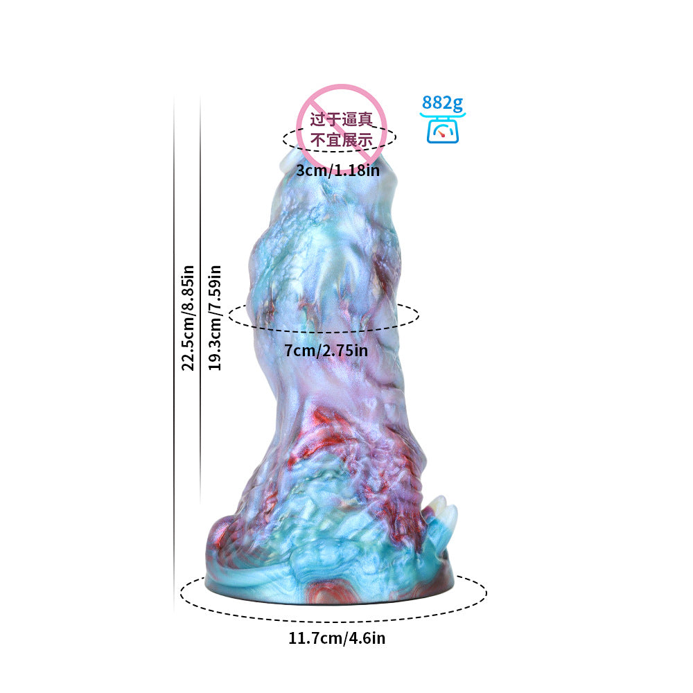 Special-shaped penis soft meat realistic, phantom dragon dildo sm training sex toys, female masturbator adult products
