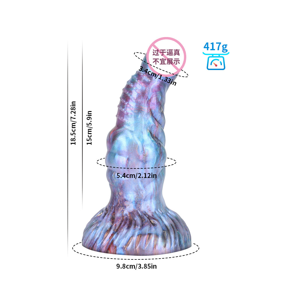 Special-shaped penis soft meat realistic, phantom dragon dildo sm training sex toys, female masturbator adult products
