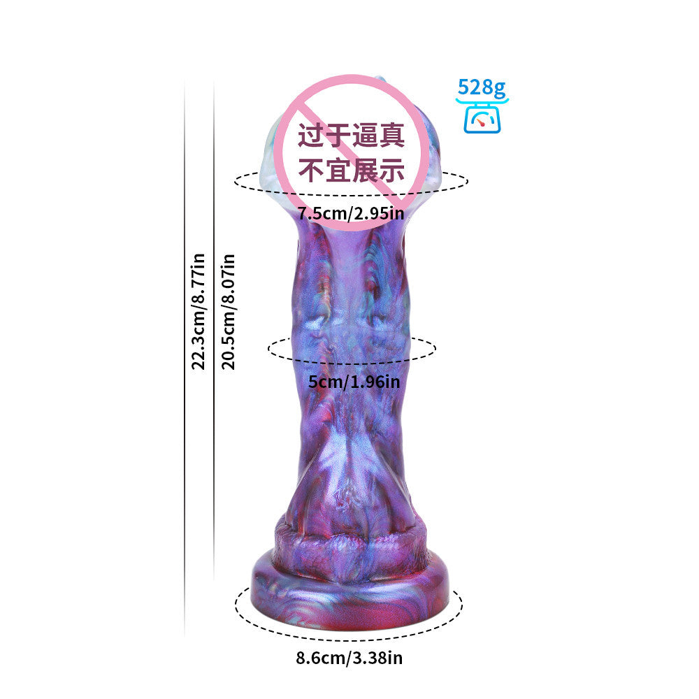 Special-shaped penis soft meat realistic, phantom dragon dildo sm training sex toys, female masturbator adult products