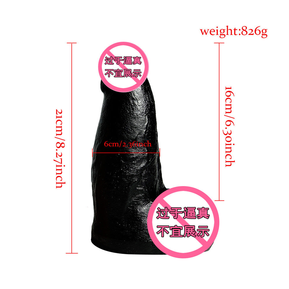 Super thick simulation penis female dildo masturbator fisting backyard anal plug sex products AliExpress
