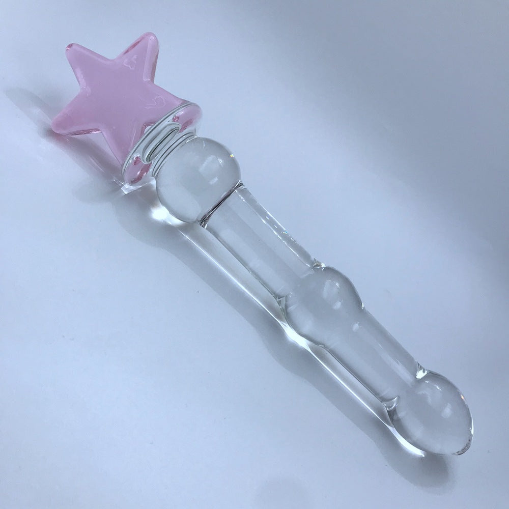 Female sex toys, massage stick, dildo, backyard, anal plug, masturbator, simulated crystal penis, adult toys.