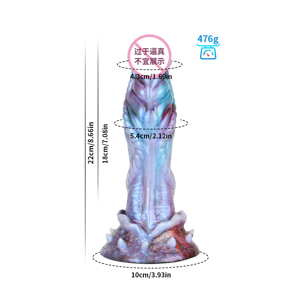 Special-shaped penis soft meat realistic, phantom dragon dildo sm training sex toys, female masturbator adult products