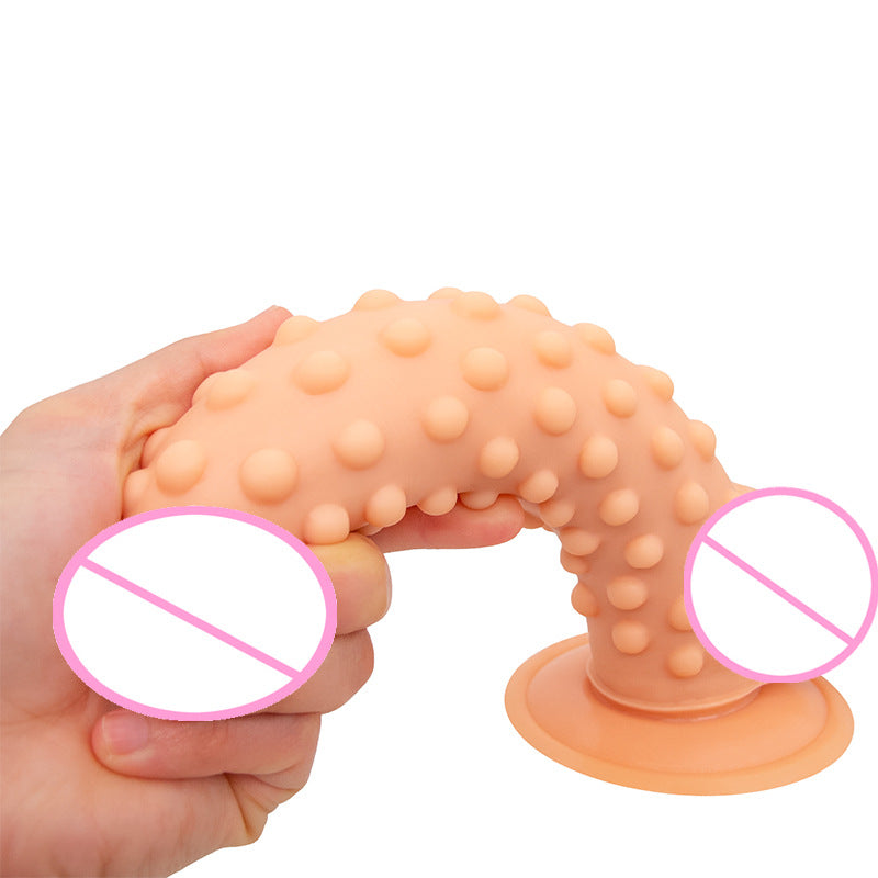 PVC penis alternative special-shaped transparent anal plug backyard G-spot female dildo gay masturbation stick simulation dildo