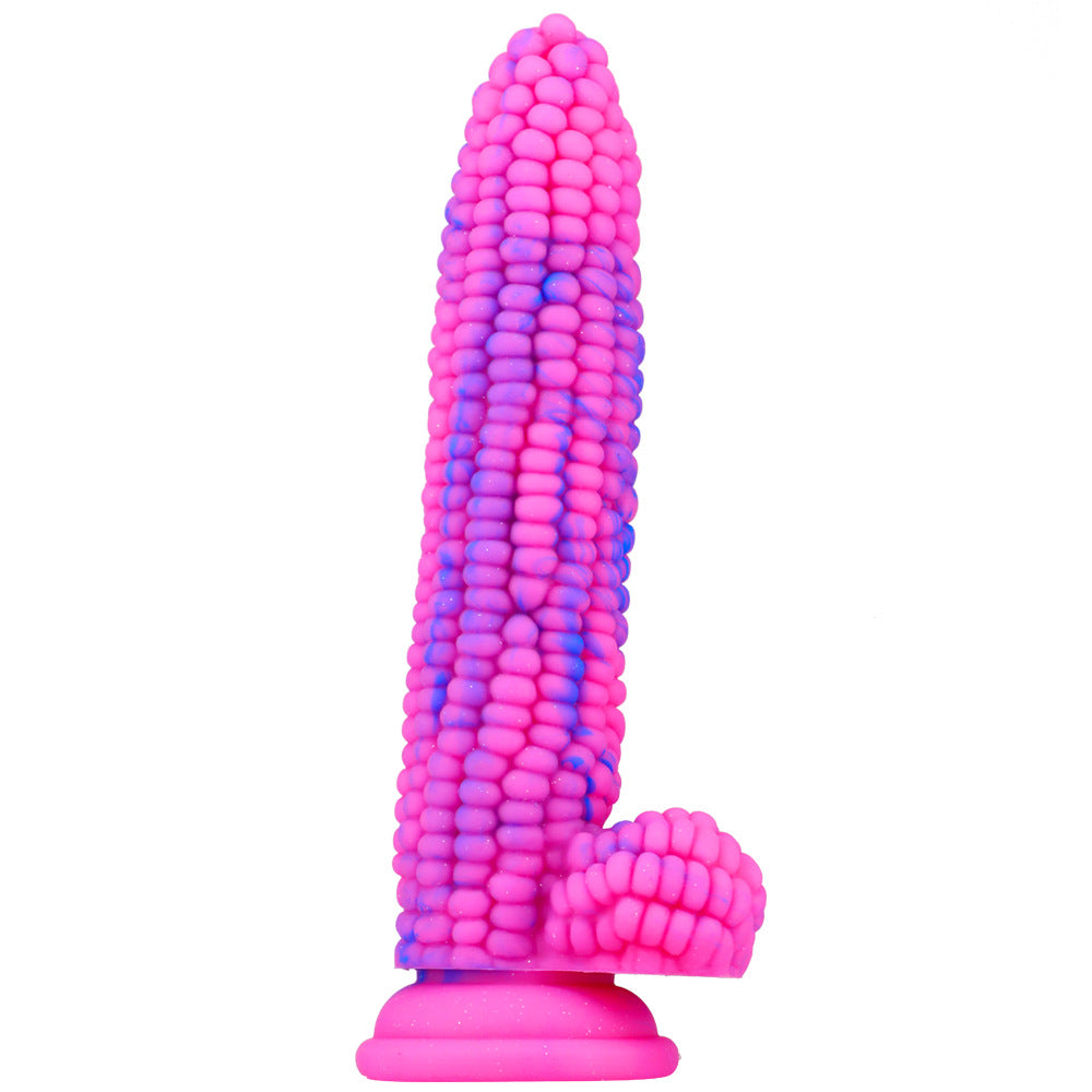 Corn silicone penis anal plug fruit vegetable penis simulation big dildo adult products female adult products