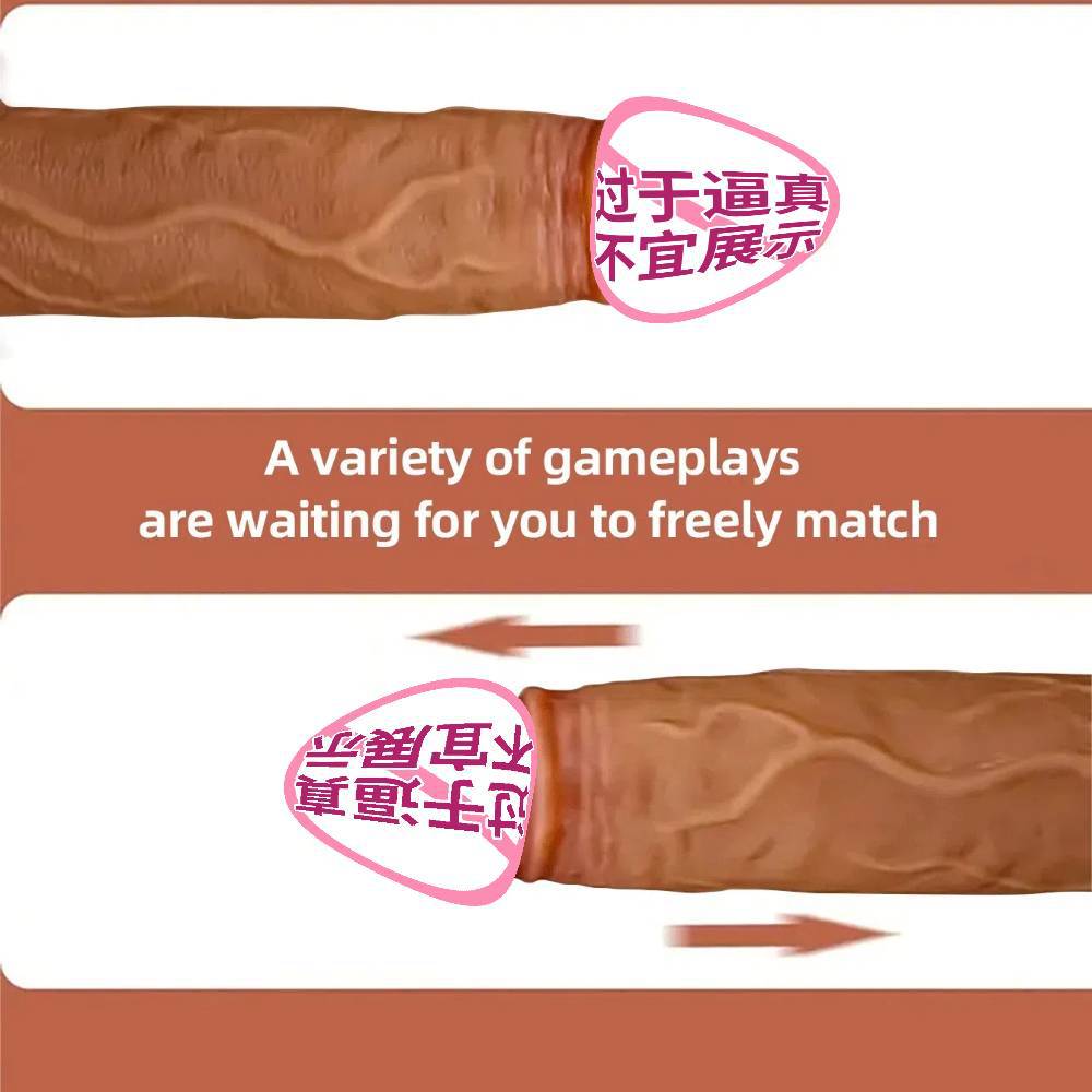 hot-selling Roman Emperor automatic thrusting telescopic simulation silicone penis female dildo sex products factory