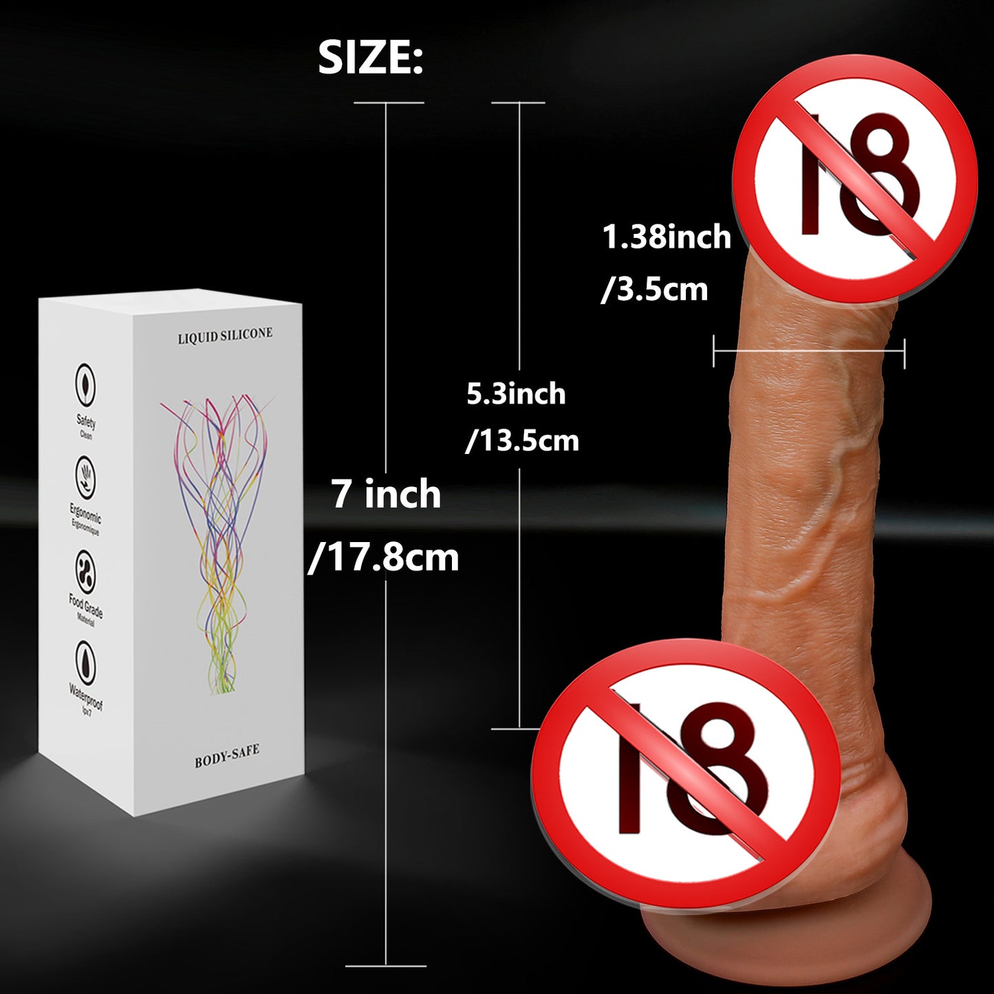 Amazon foreign trade super soft liquid silicone simulation penis female masturbator wearing adult products fake penis factory
