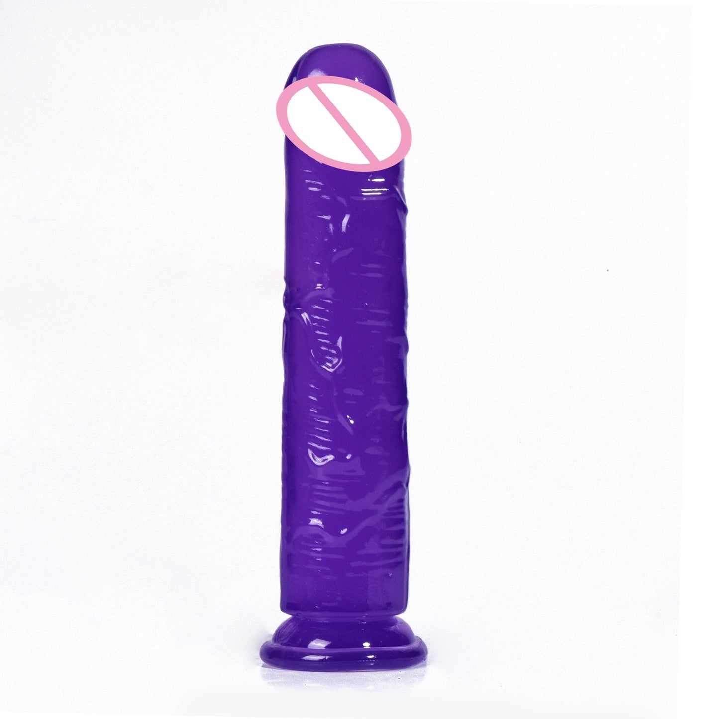 Cross-border hot sale Transparent crystal simulated penis Female dildo Egg-free penis Anal plug Masturbator Adult products