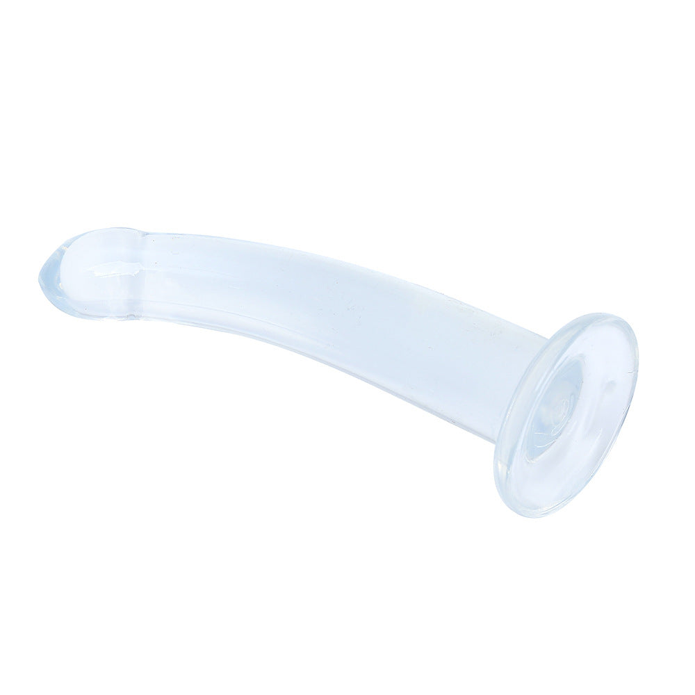 Transparent suction cup anal strip anal plug anal dilator for men and women, backyard masturbator simulation dildo gay gay products