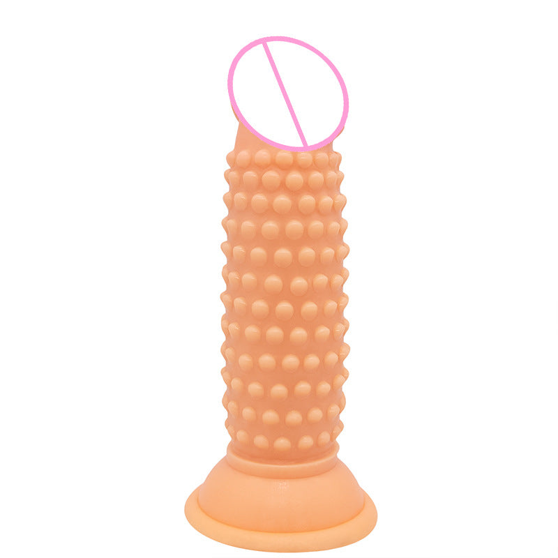 Alternative Small Dick Bumps Barbed Simulation Dildo Mini Wolf Fang Small Penis Suction Cup Backyard Anal Plug Fake JJ