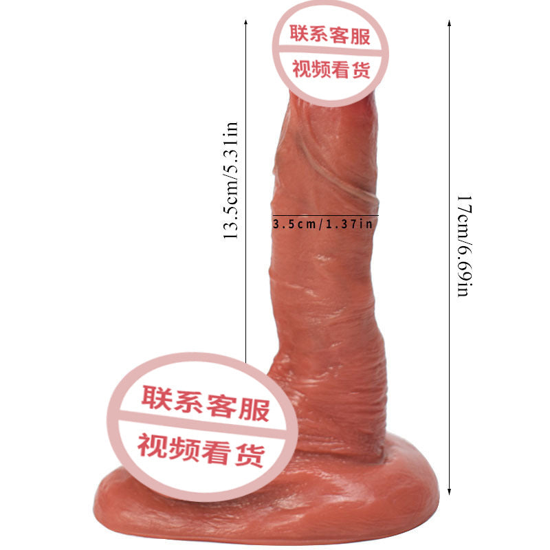 Liquid silicone dildo soft meat simulation dildo G-spot adult products female masturbator sex products dildo