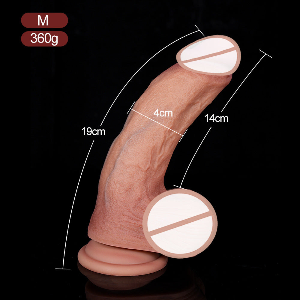 A variety of silicone penis female gun machine cross-border simulation dildo female masturbator adult sex toys factory