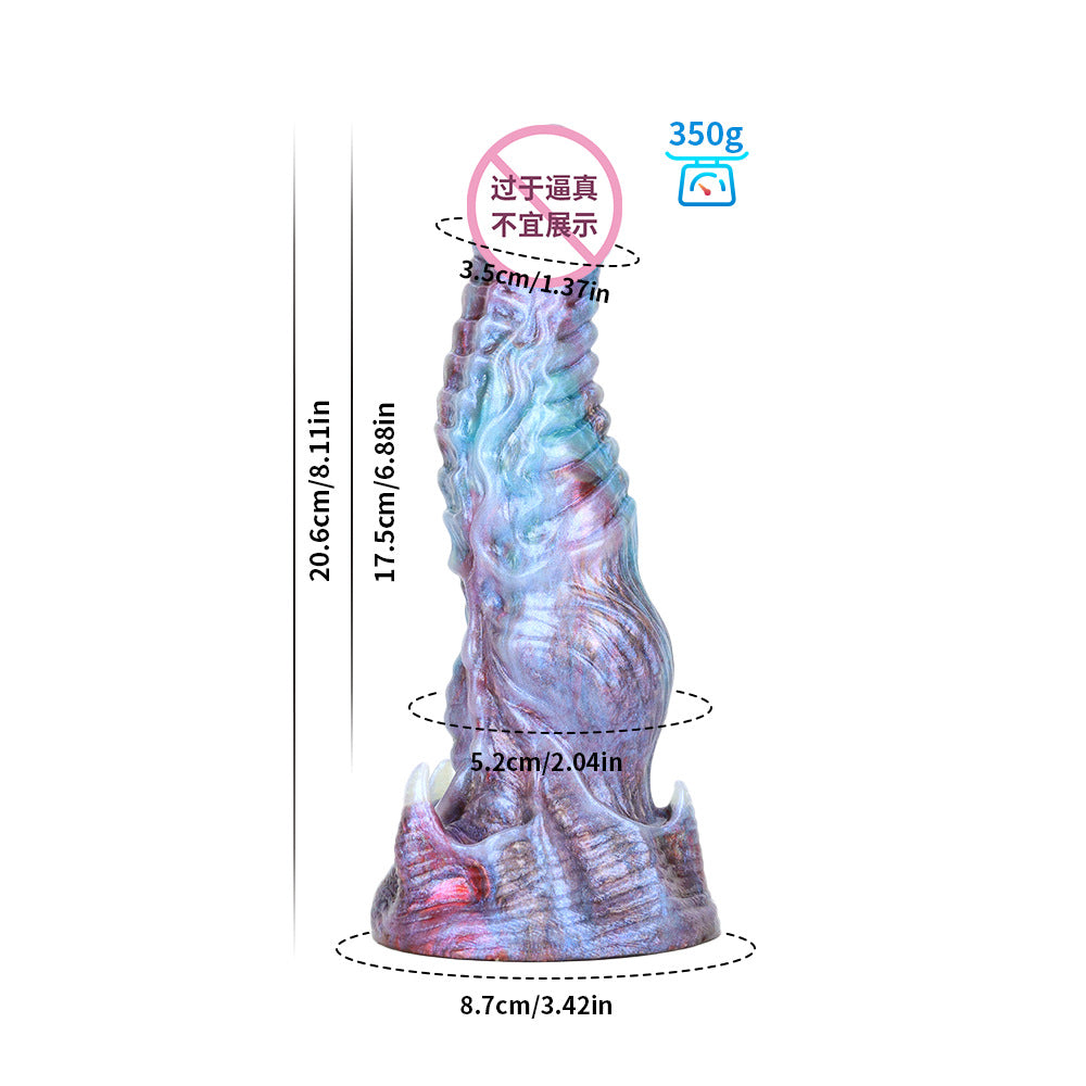 Special-shaped penis soft meat realistic, phantom dragon dildo sm training sex toys, female masturbator adult products